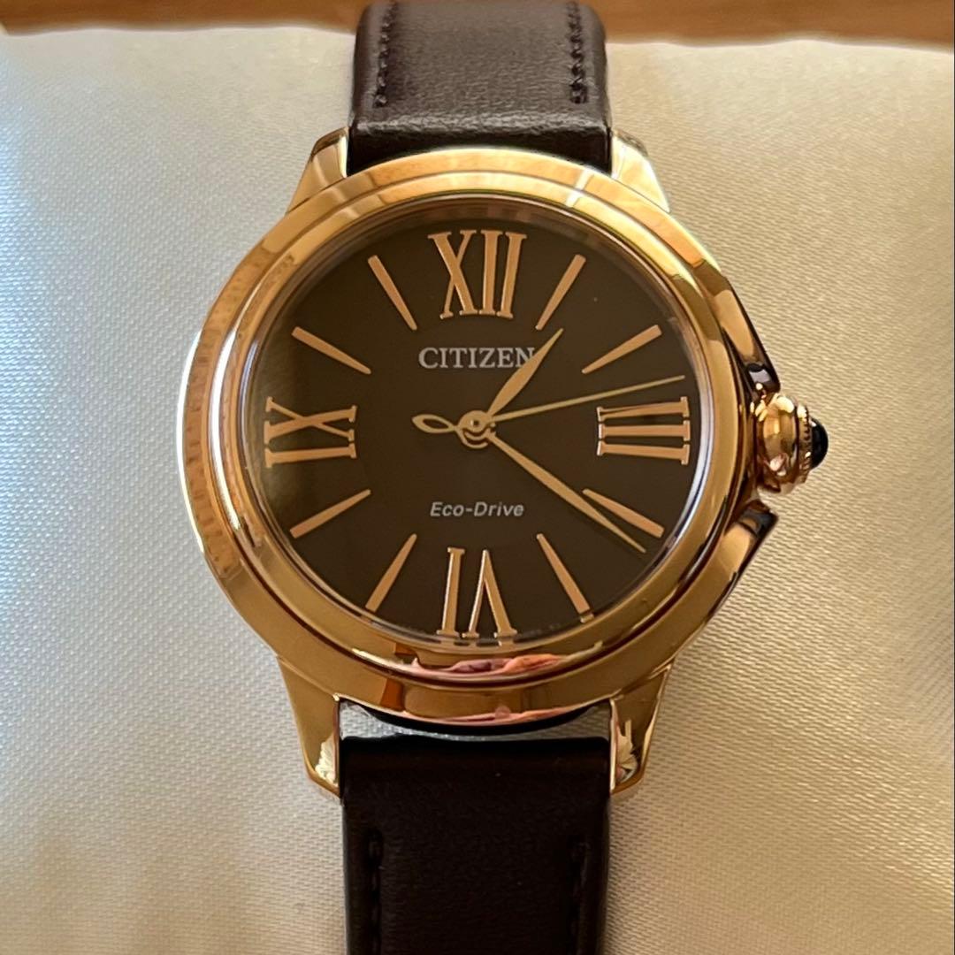 【専用】CITIZEN シチズンエル L ROUND コレクション ブラウン