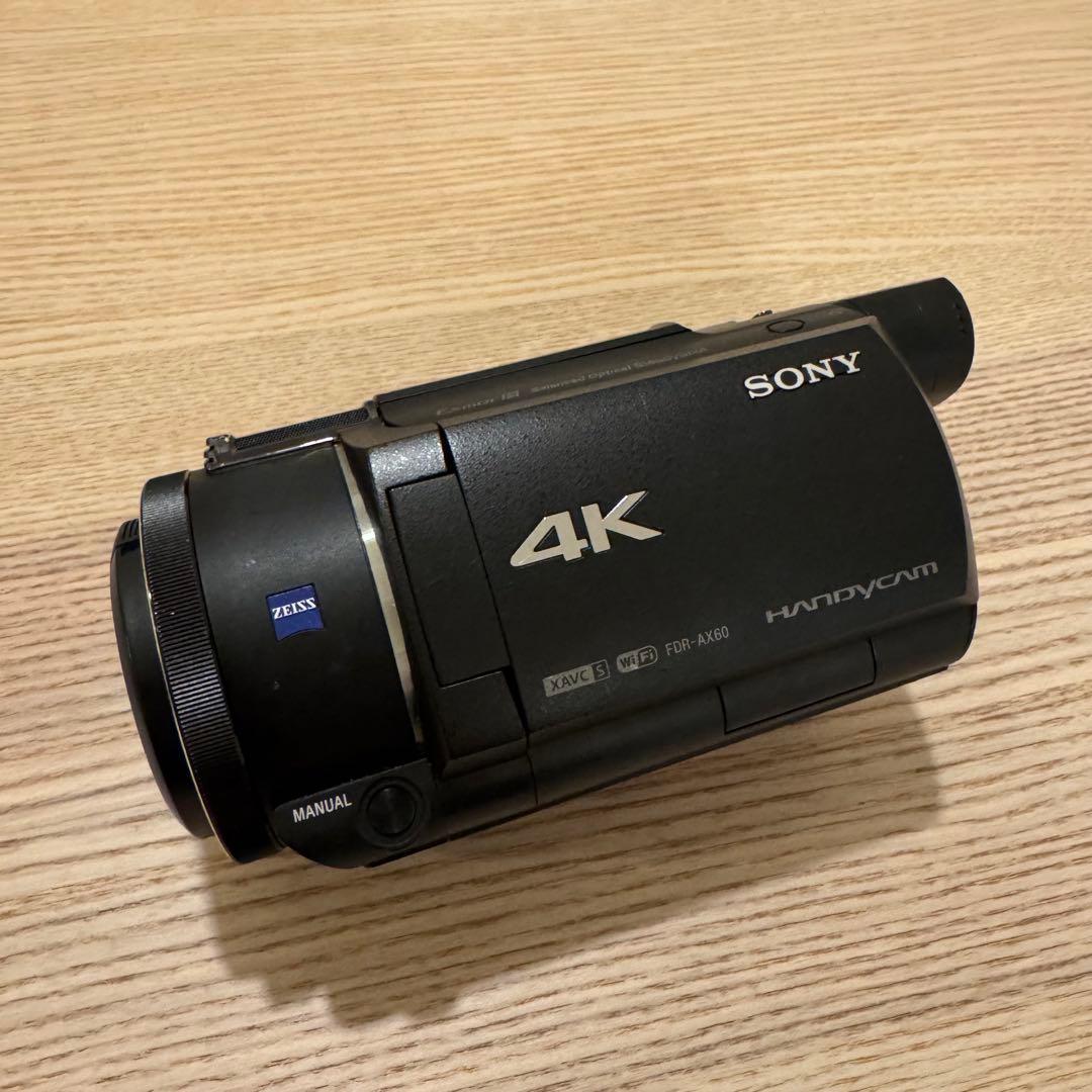 SONY FDR-AX60 バッテリー4個付き