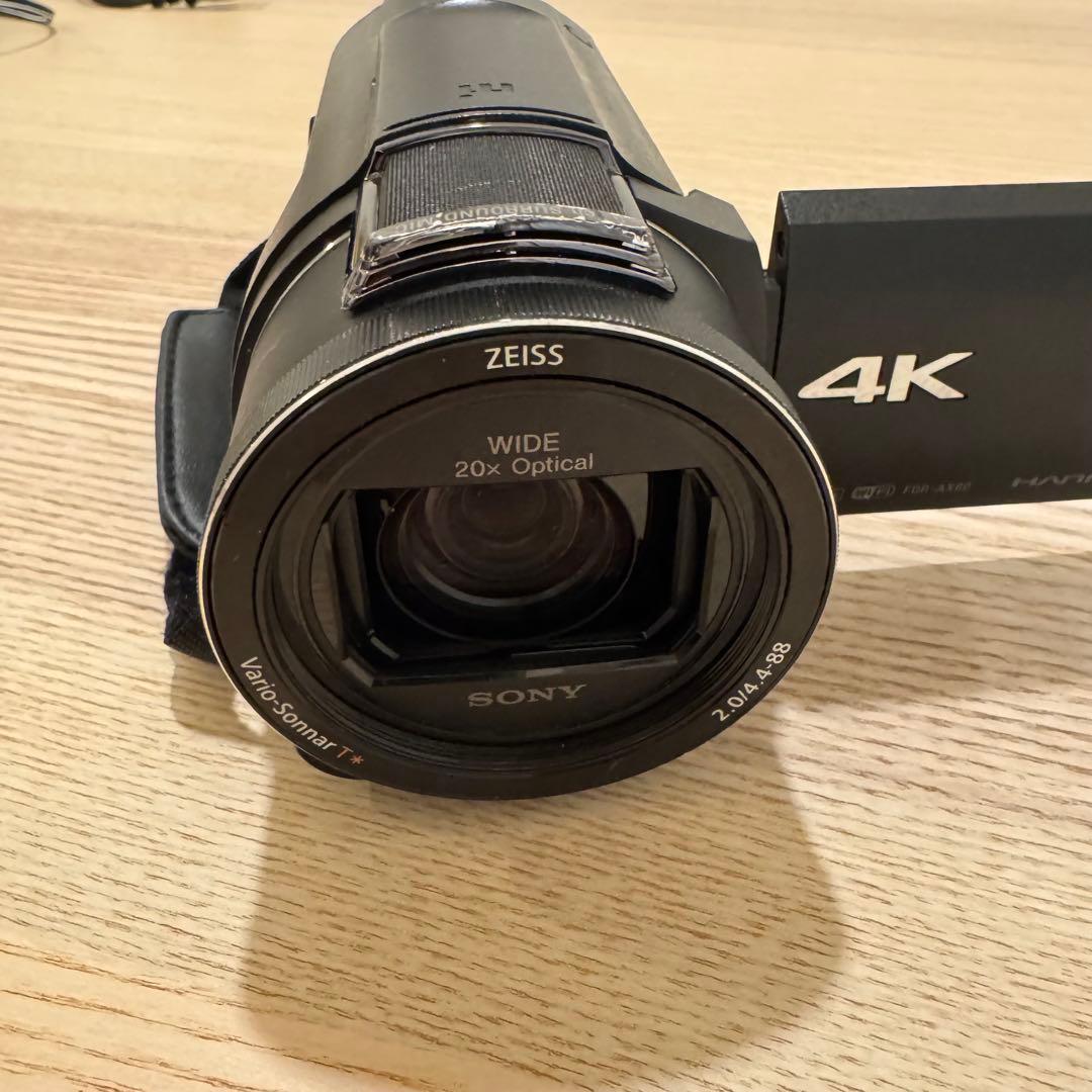 SONY FDR-AX60 バッテリー4個付き