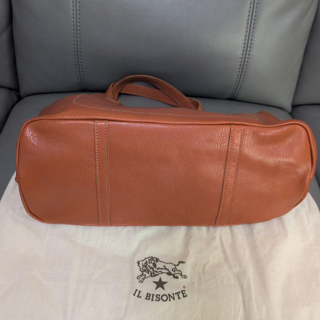 ⚠専用 イルビゾンテ IL BISONTE トートバッグ 革 ミラーチャーム付