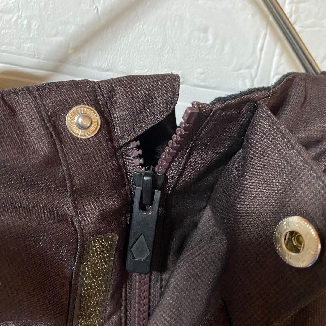 VOLCOM ボルコム　フーディスノーボードウェア　ダークブラウン