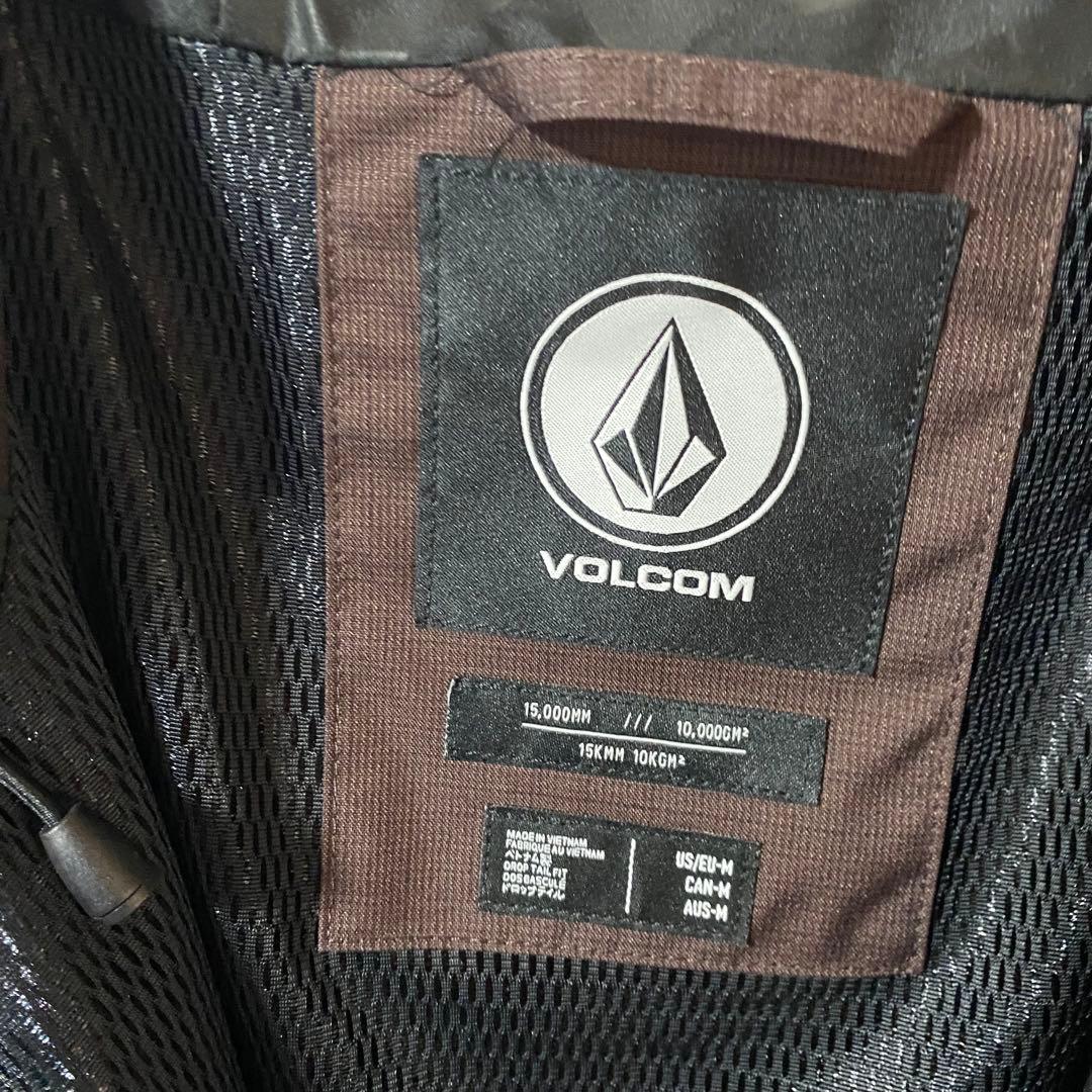 VOLCOM ボルコム　フーディスノーボードウェア　ダークブラウン