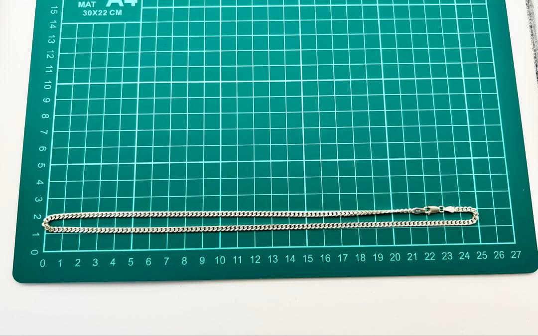 VINTAGE 喜平チェーンネックレス 50cm シルバー925