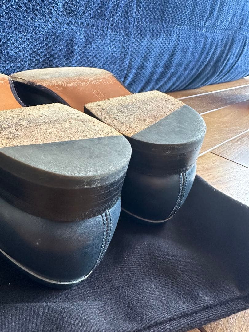 jmweston シグニチャーローファーネイビー