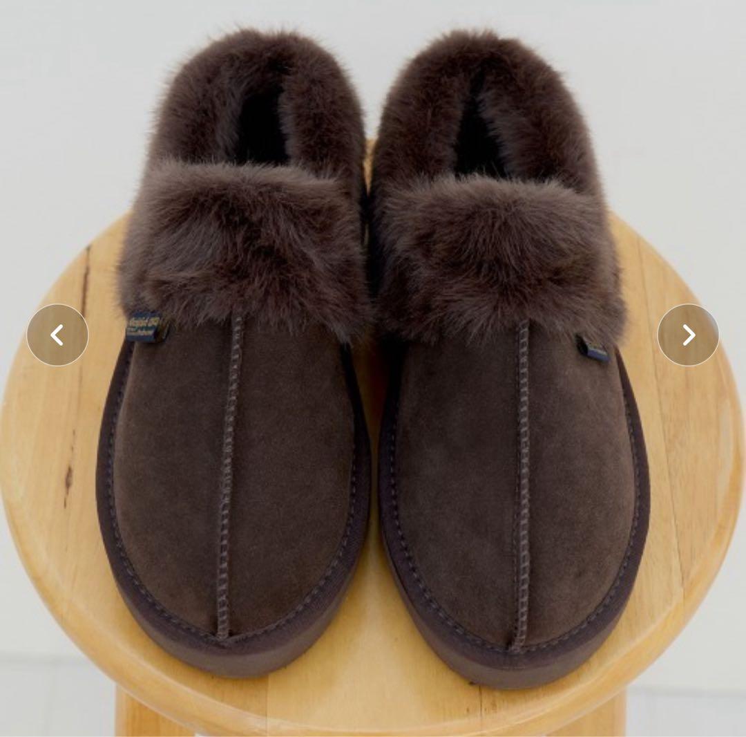 ROCKFISH WEATHERWEAR ファー スリッポン ムートンブーツ