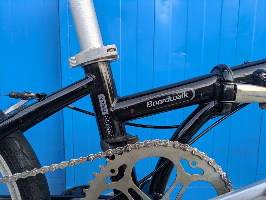 DAHON ダホン Boardwalk クロモリ　折り畳み自転車　ゆるキャン△