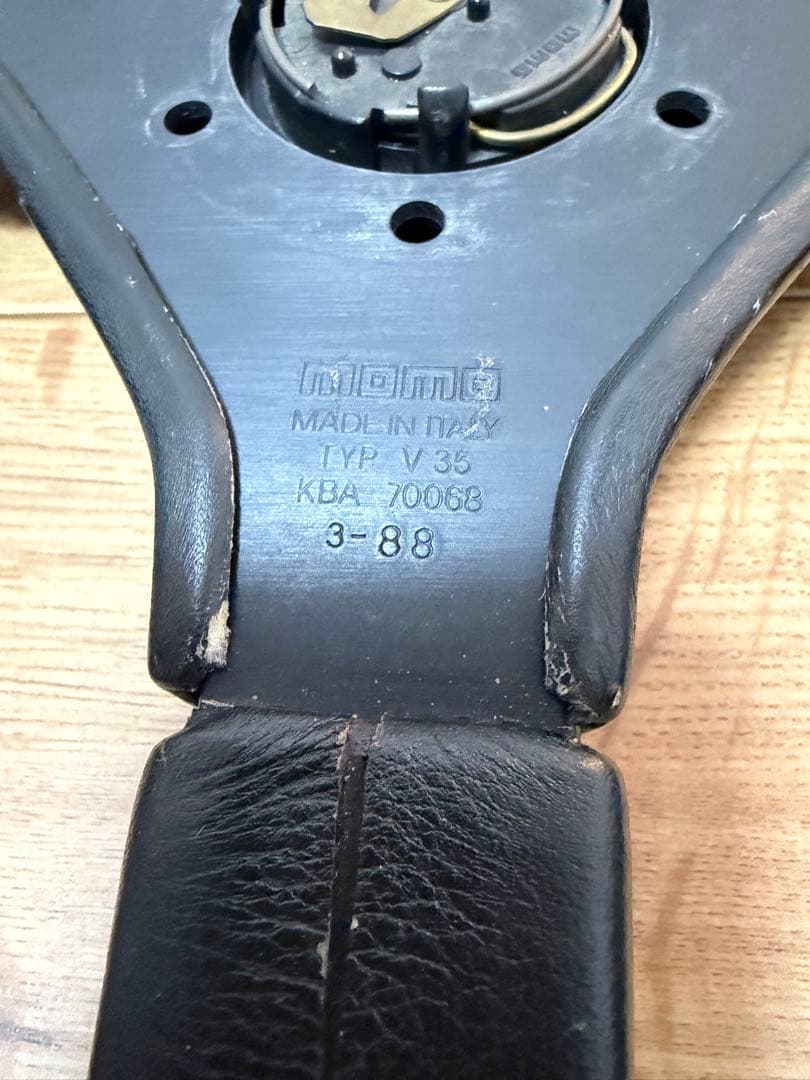 当時物 Cobra Momo V35 ステアリング 1988年製