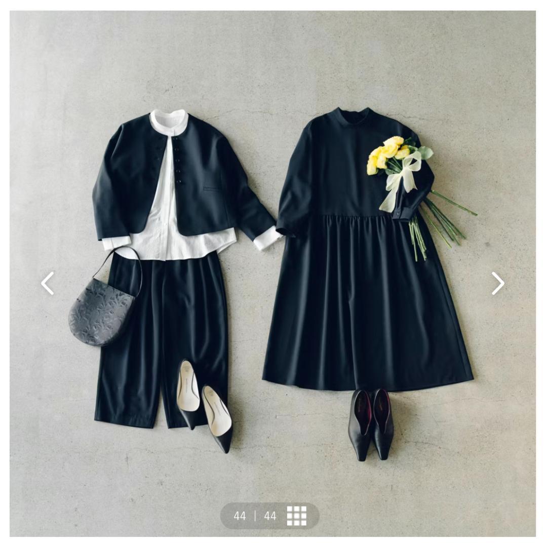 北欧、暮らしの道具店 フォーマルジャケット M & ワンピース T セットアップ