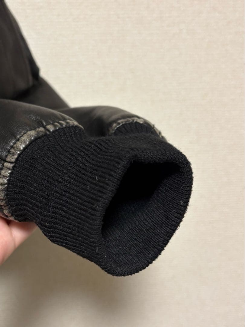 SLY レザーブルゾン