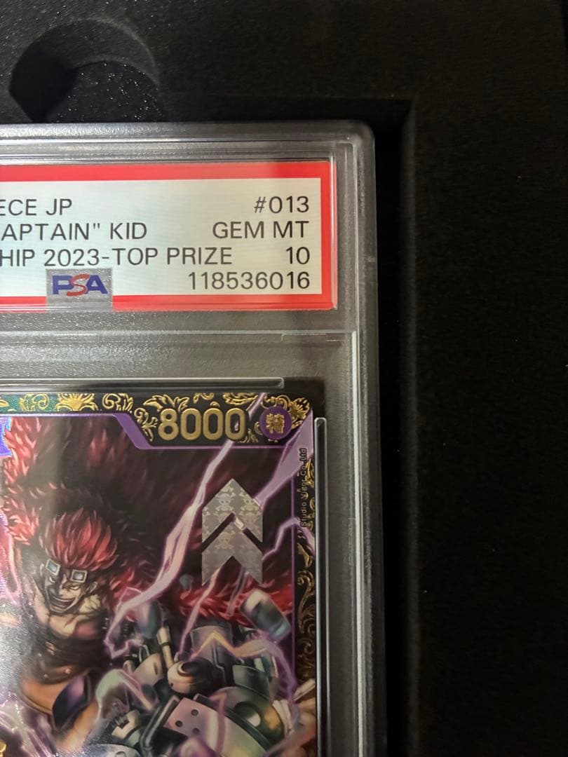 w*t様 ユースタス・キッド チャンピオンシップ psa10