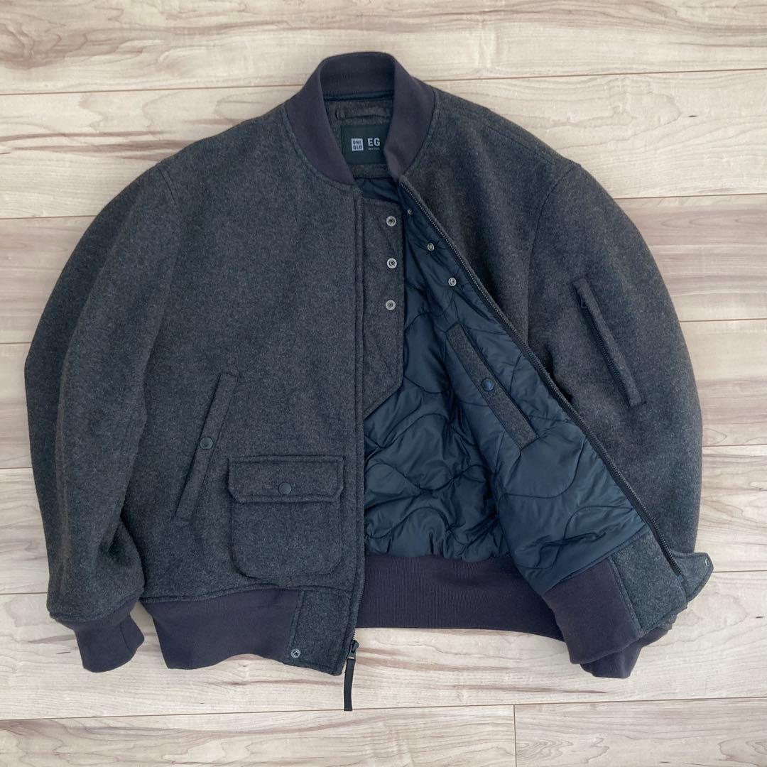 UNIQLO×EG パフテックブルゾン【Lサイズ】（日本未発売品）