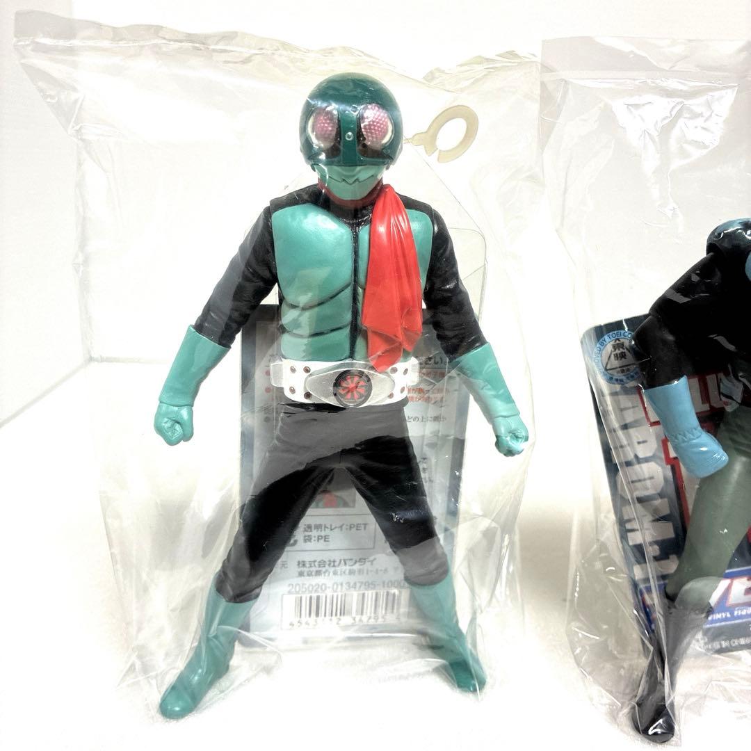 【ソフビ魂 】 仮面ライダー旧1号&バロムワン 2体