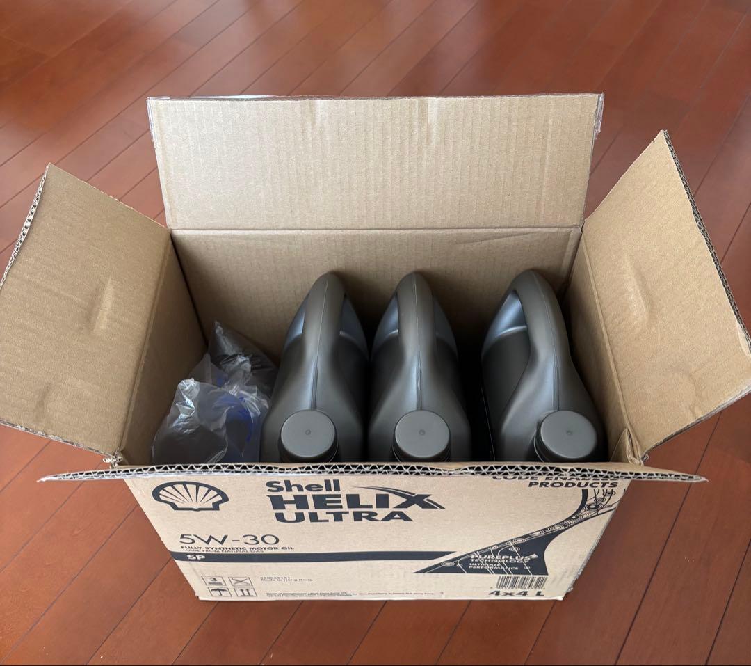 【ギリ未開封新品】Shell Helix Ultra 5W-30 SP 4L×3