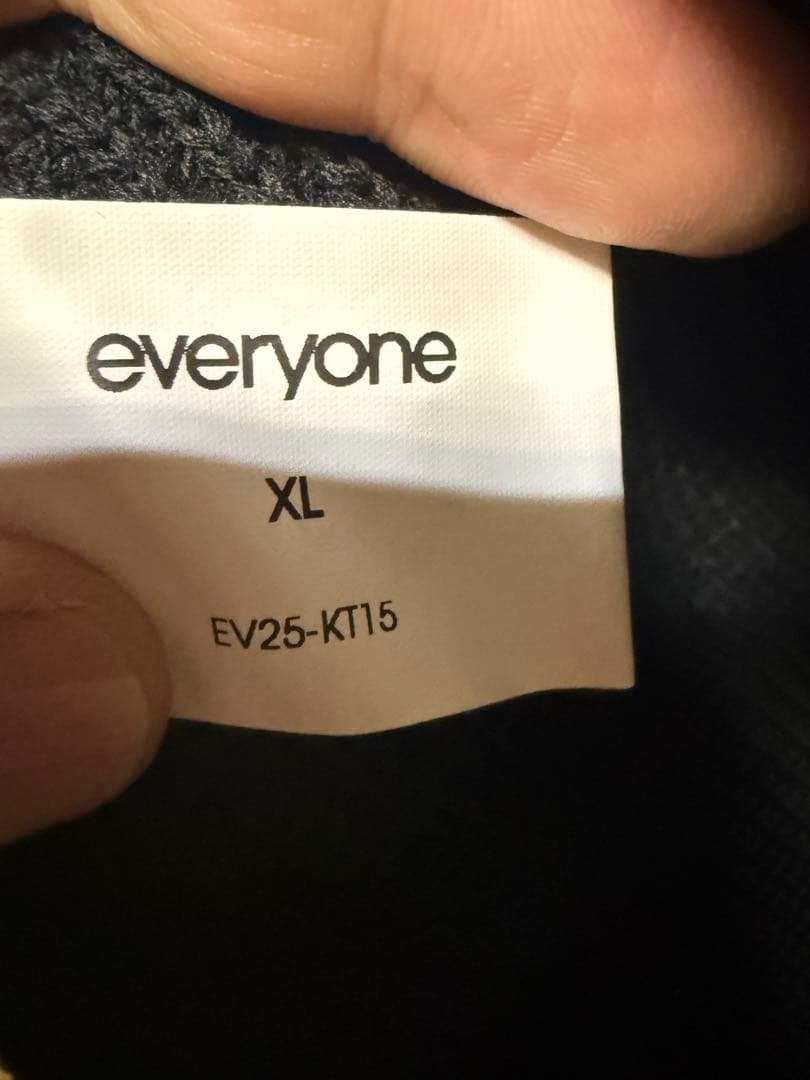 トップス everyone half zip rib knit sweater