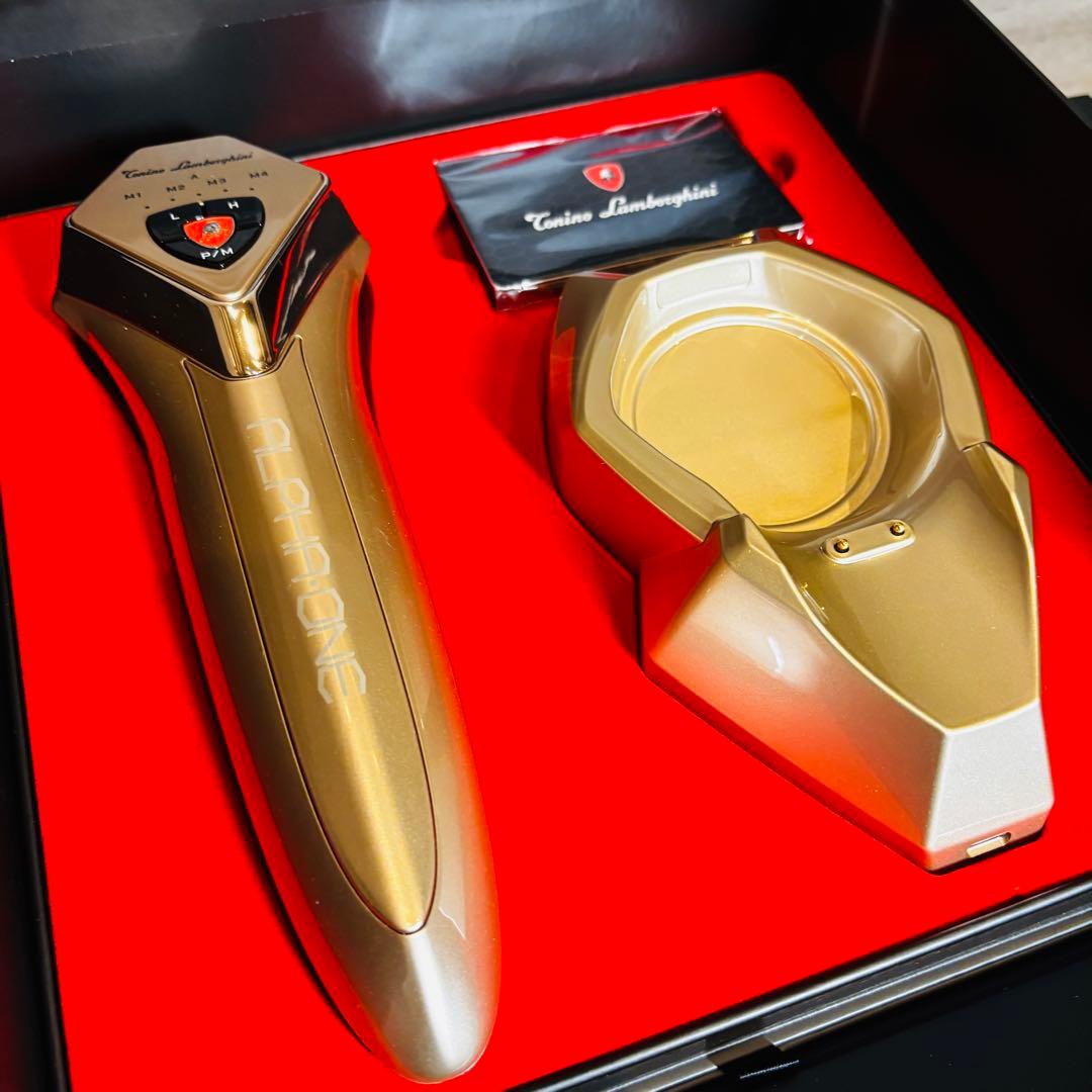 未使用保管　ランボルギーニ美顔器 ALPHA ONE アルファワン　ゴールド