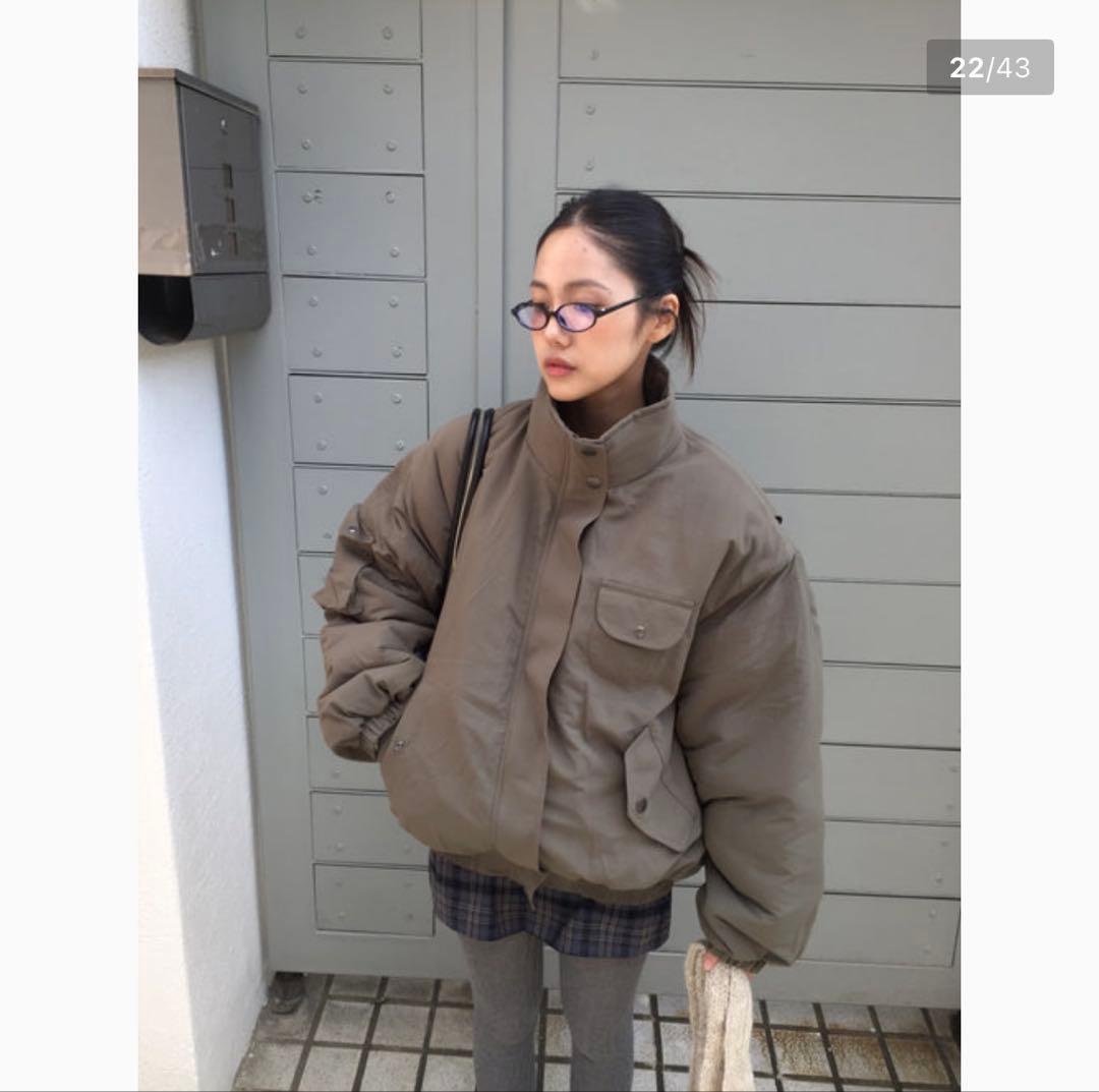 nugu klee カーゴボンバージャケット