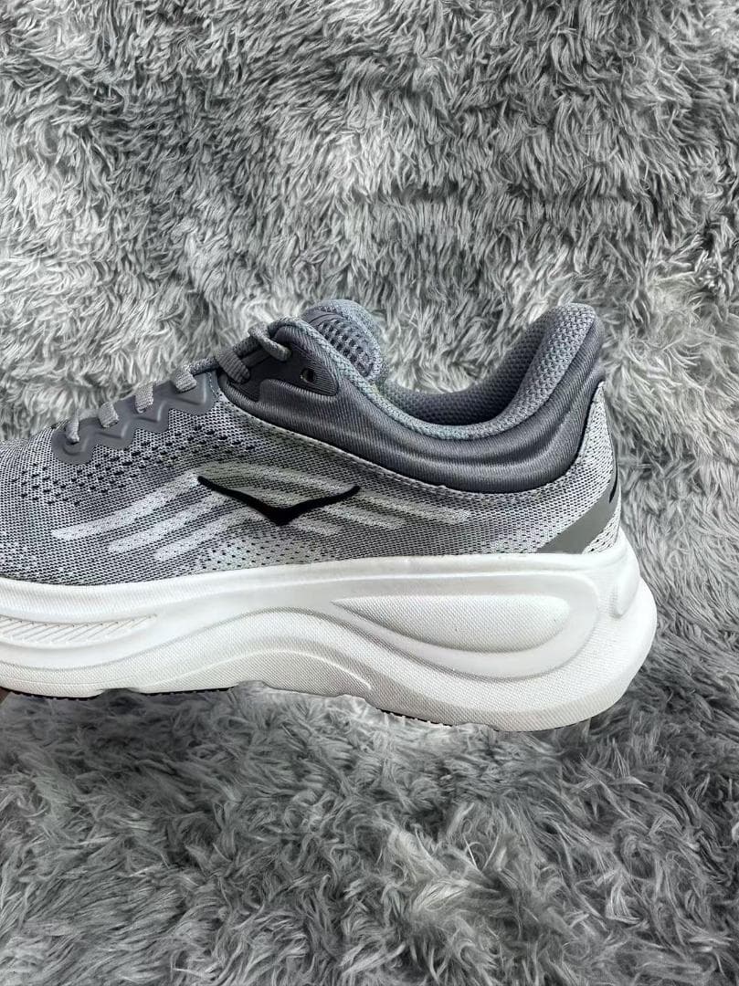 HOKA ONE ONE BONDI9 ボンダイ9スニーカー グレー25cm