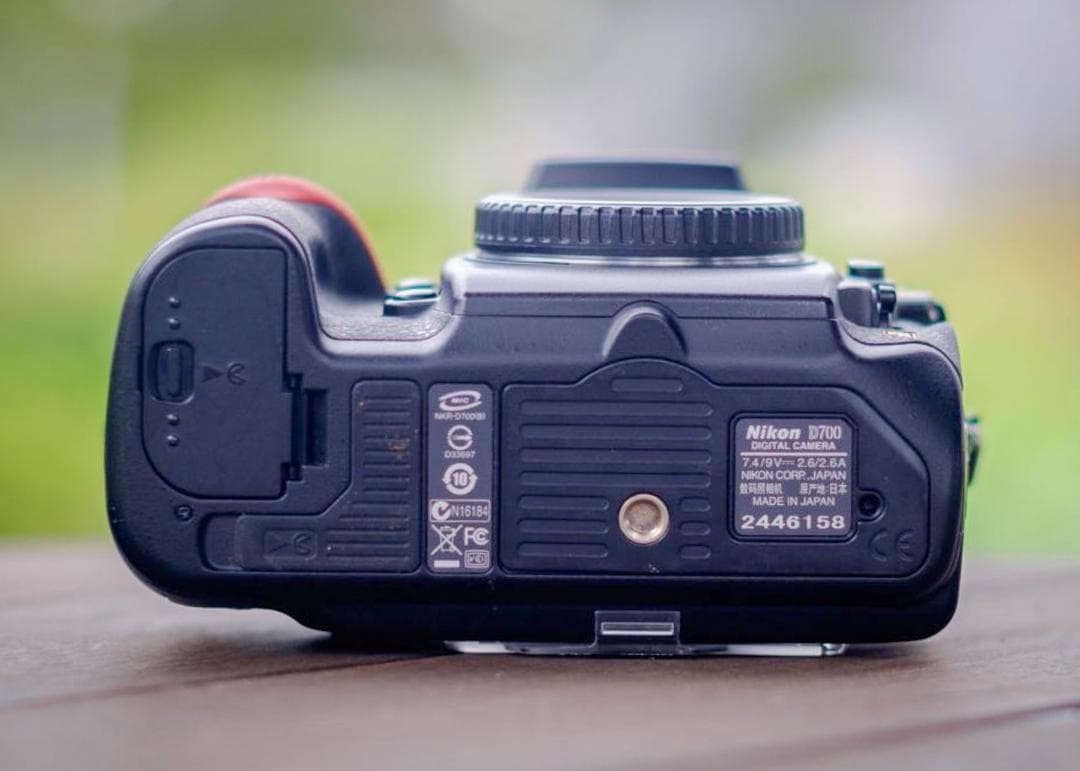 良好な状態 Nikon D700 – シャッター回数 9770回