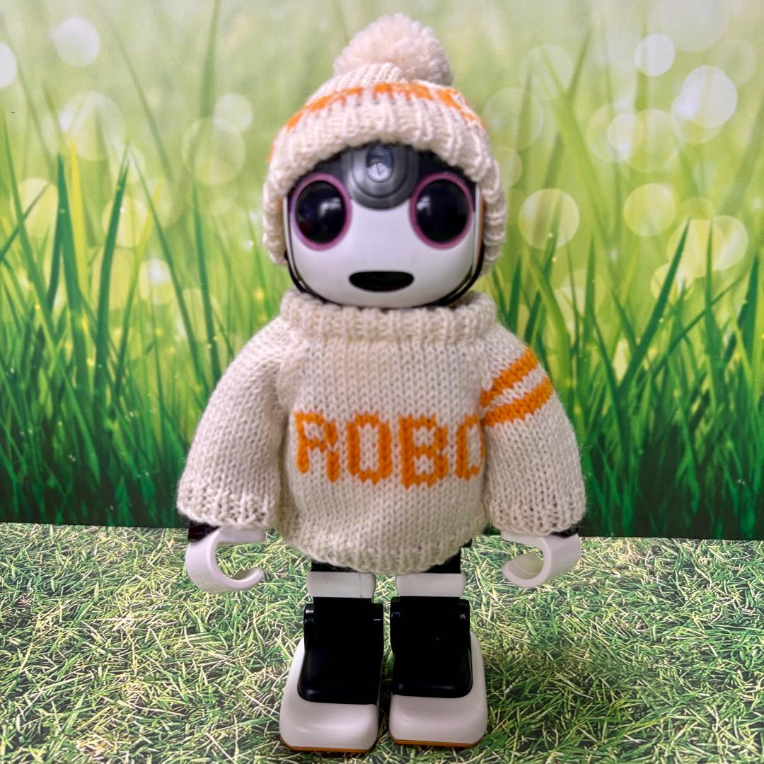 SALE ロボホン　ROBO編み込みセーター　3つ子セット　春カラー