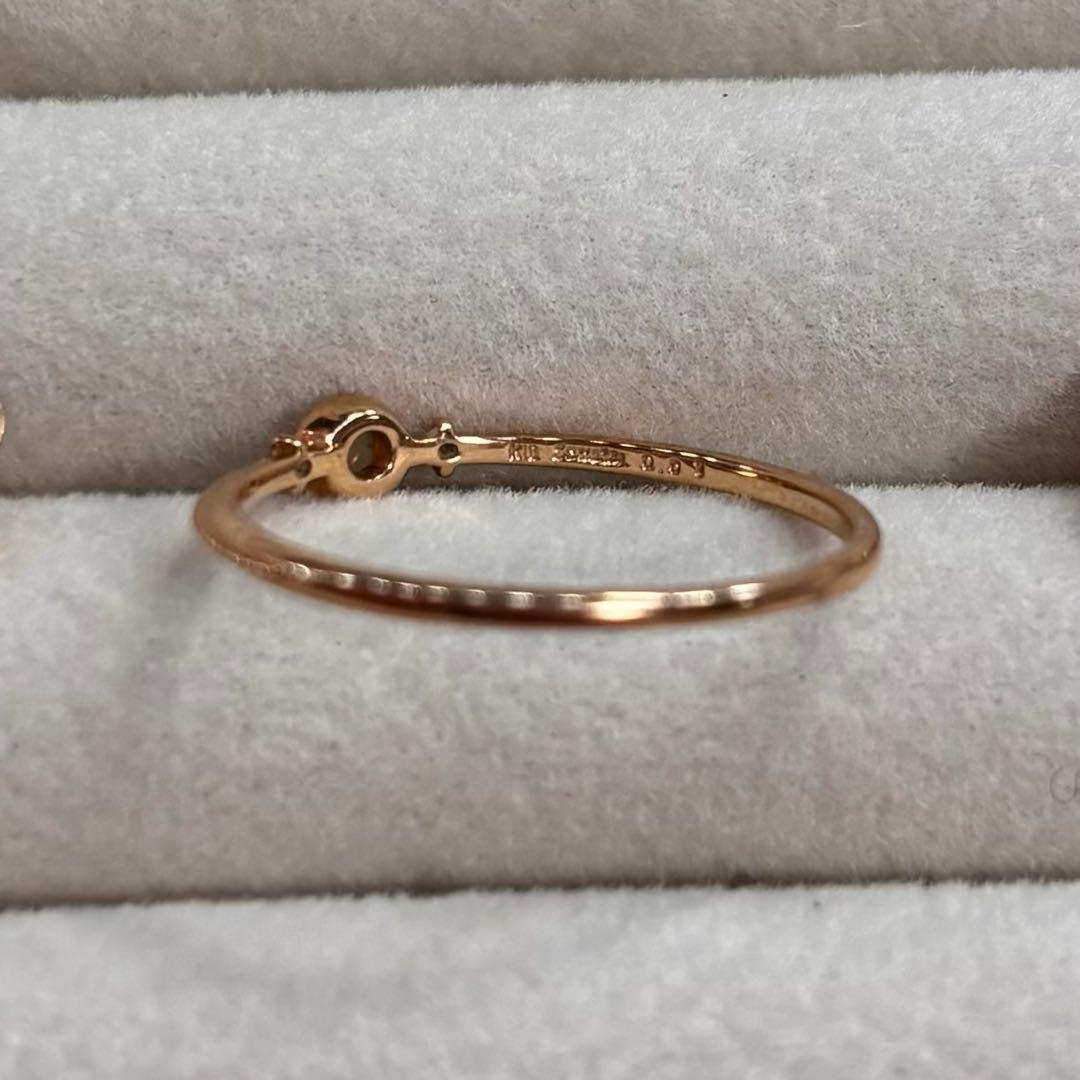 購入証明書付 Jouete k10 リング ピアス ダイヤモンド オパール