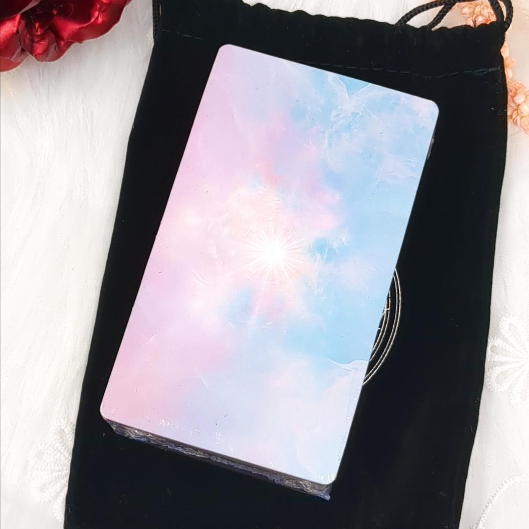 希少✨金縁ver入荷1点のみ✨超美麗イラスト✨神秘的な異世界ファンタジータロット