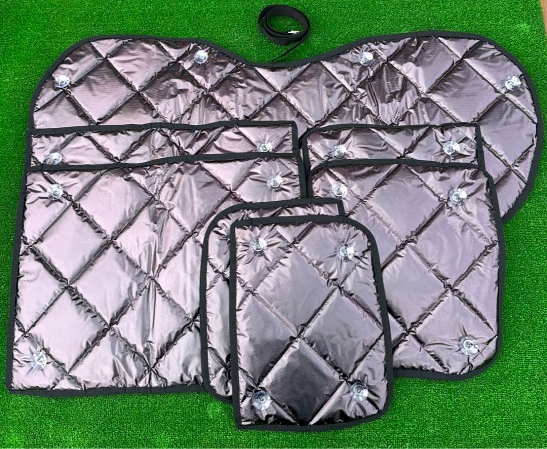 ランドローバー ディフェンダー110 サンシェード　フロント&リアセット