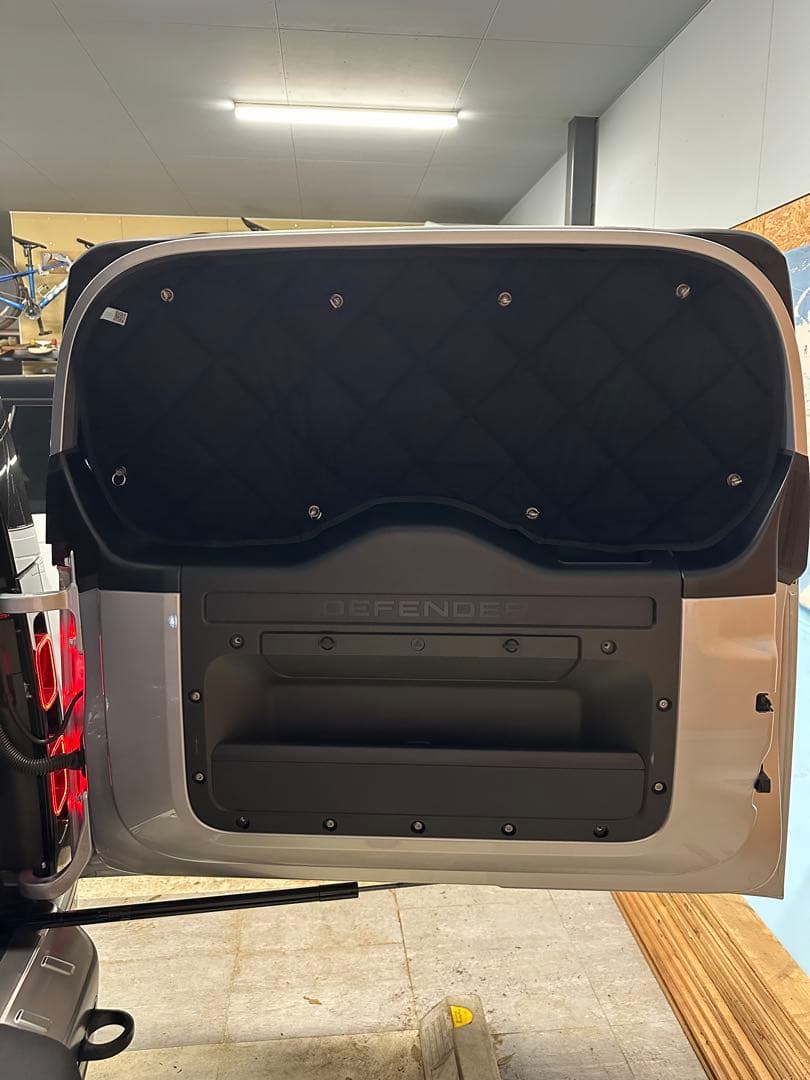 ランドローバー ディフェンダー110 サンシェード　フロント&リアセット