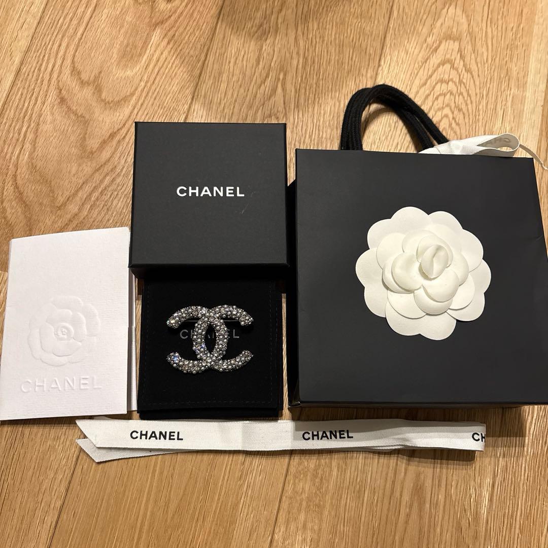 CHANEL シャネル BROOCH ブローチ パール