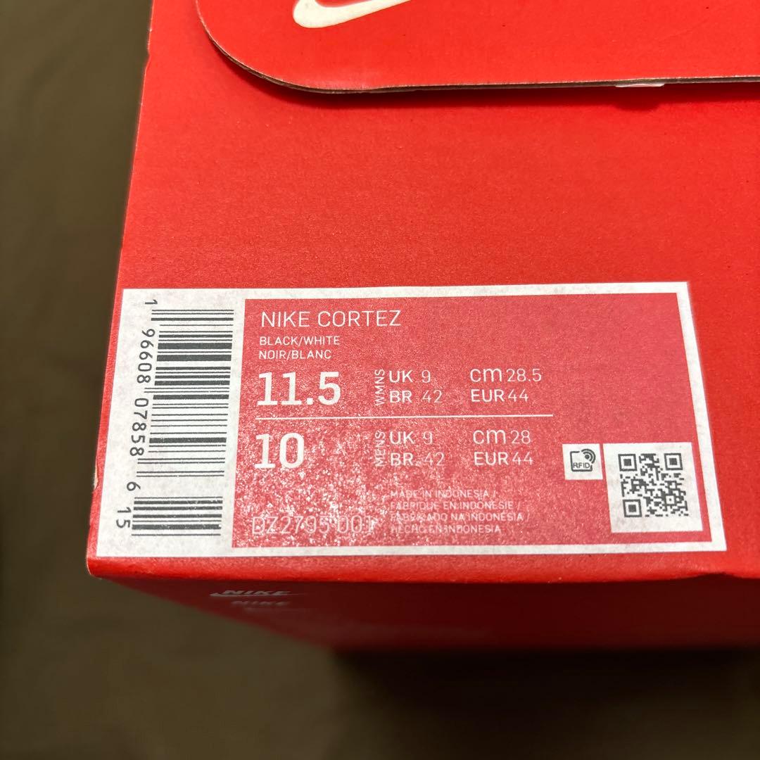 NIKE CORTEZ DZ2795 001 復刻　クラシック　ナイロン