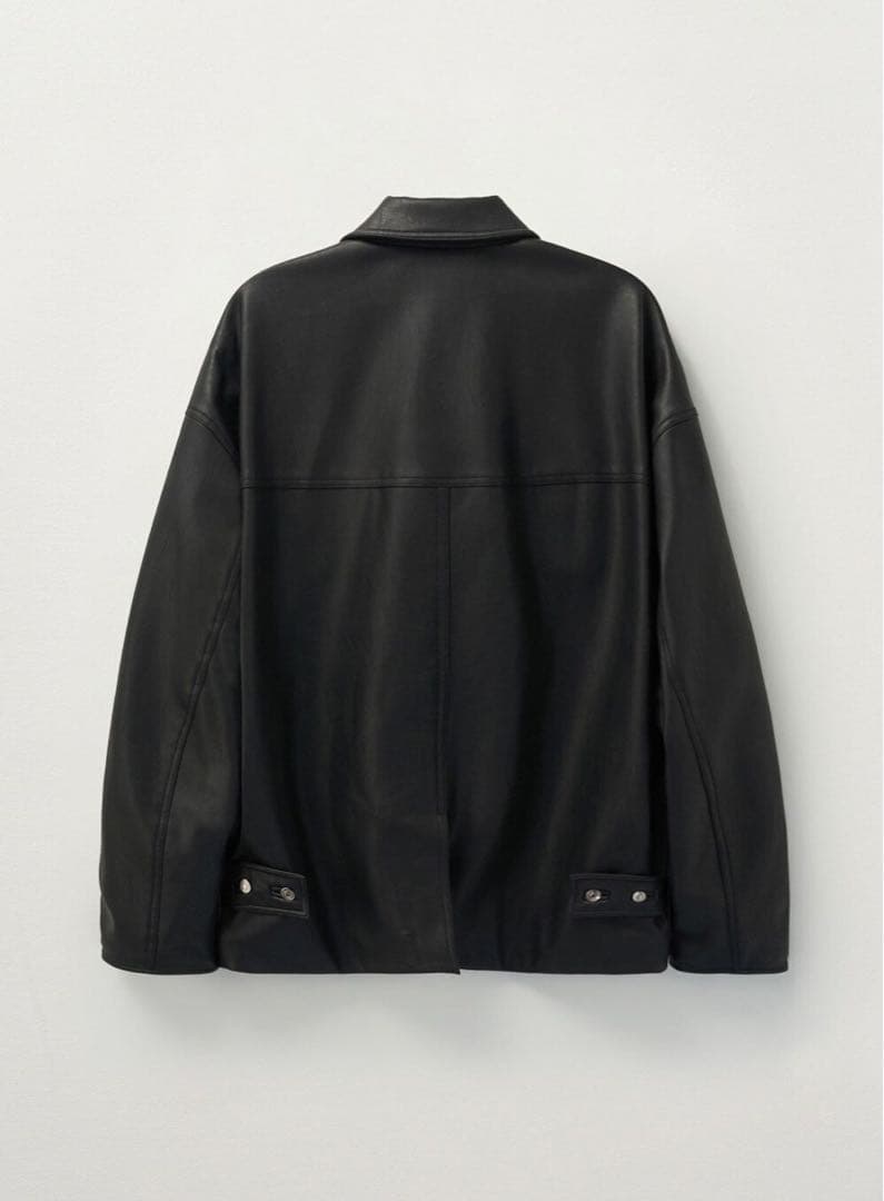 SATUR　ルーズフィットオープンカラージャケット 専用ハンガー付き