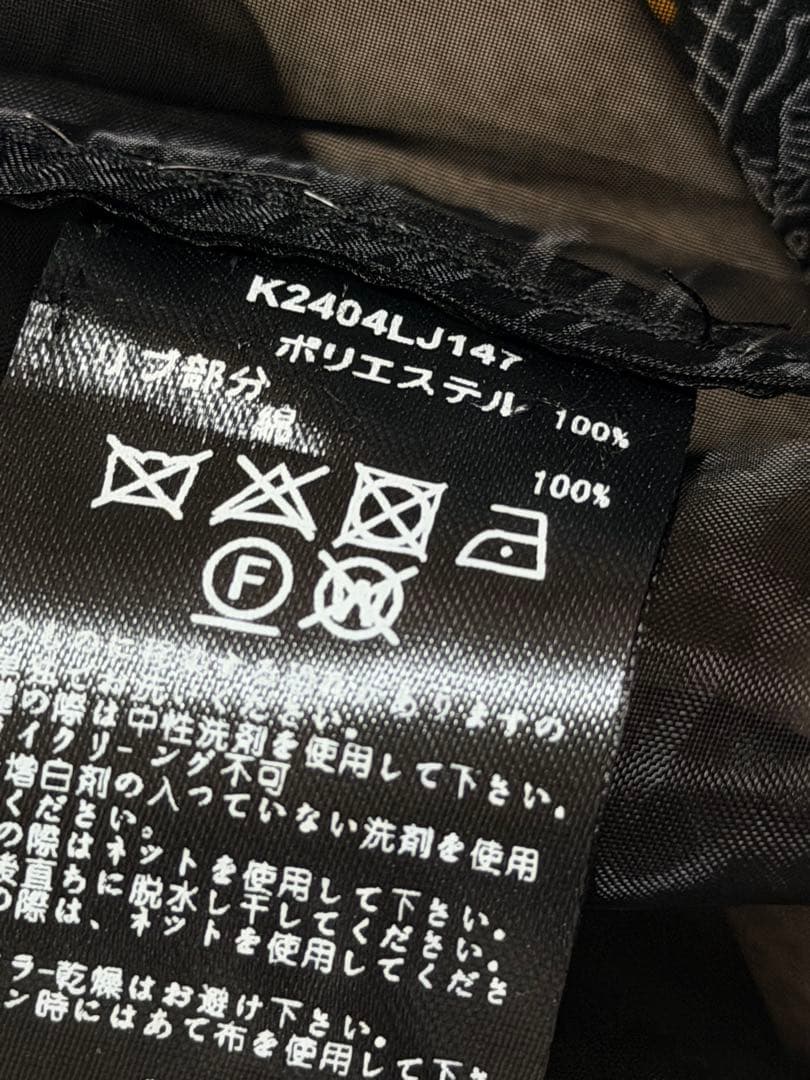 未使用 スカル メッシュ生地 スカジャン unisex 美品 vintage