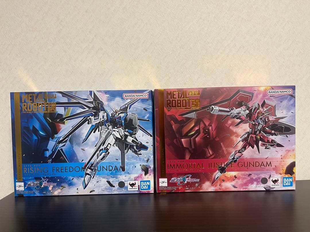 メタルロボット魂　ライジングフリーダム&イモータルジャスティス セット