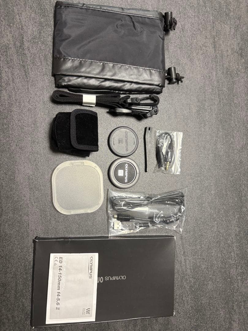 【中古】OLYMPUS E-M5 MarkII ＋望遠レンズ等オプション付き