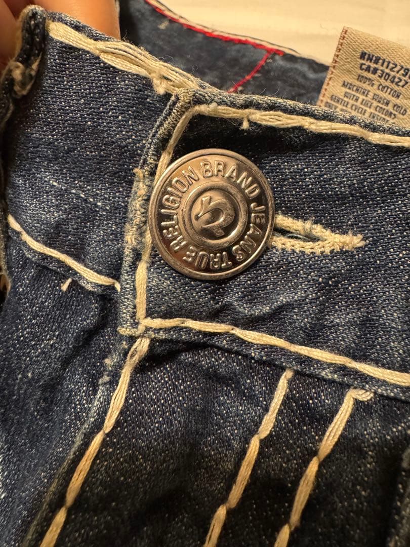 【True Religion】 JOEY SUPER T ラッパーio着用