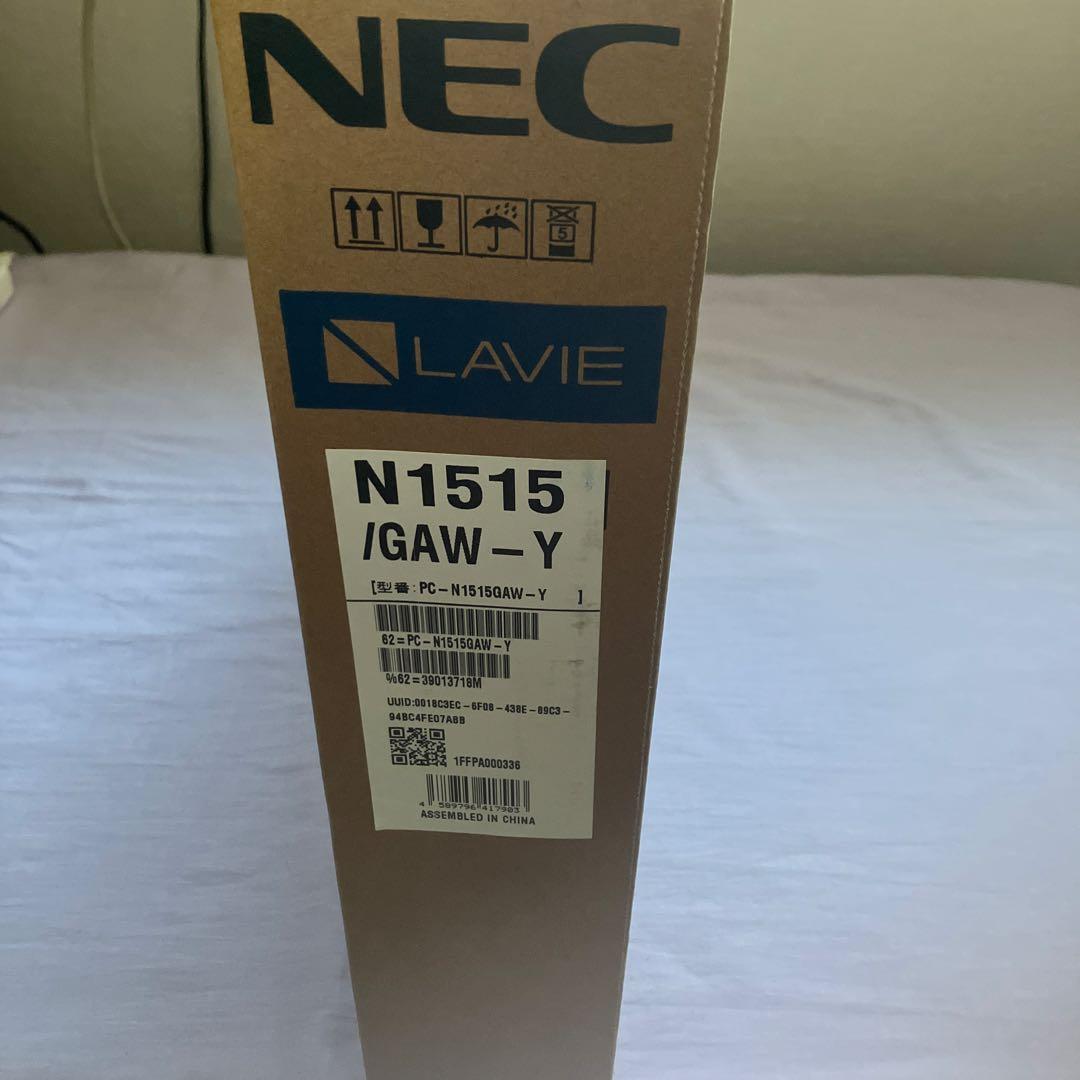 ⭐️値下げしました。PC-N1515GAW-Y NEC 　　ノートパソコン