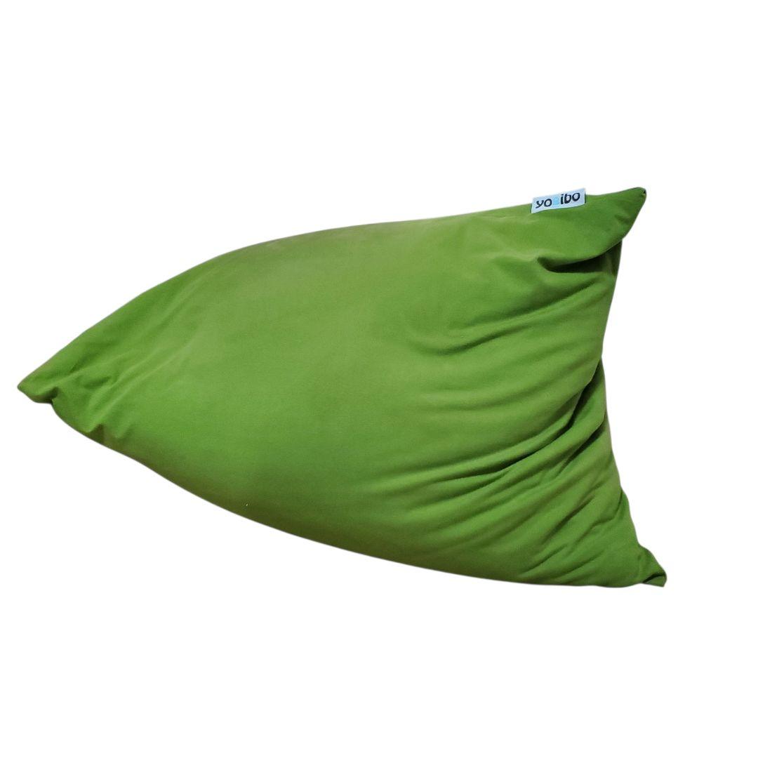 【状態良好】yogibo ピラミッド グリーン　CT-6817 (NH)