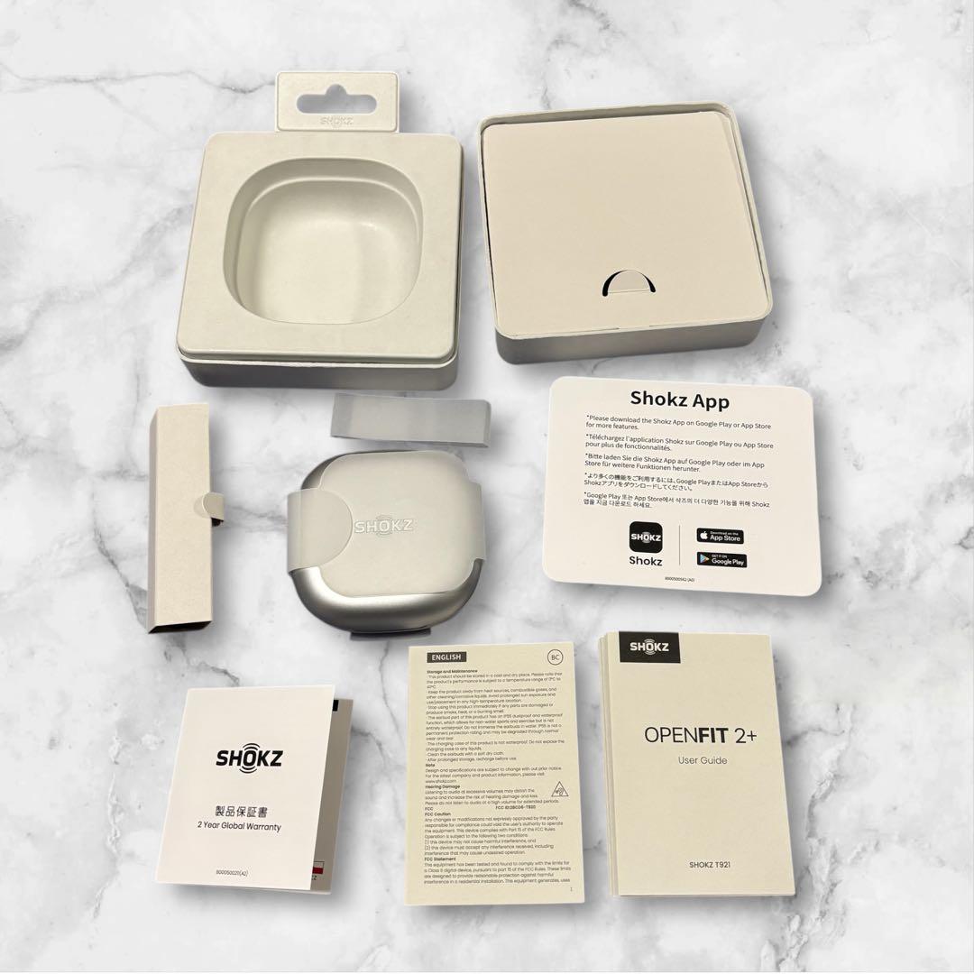 Shokz OPENFIT2＋　ワイヤレスイヤホン