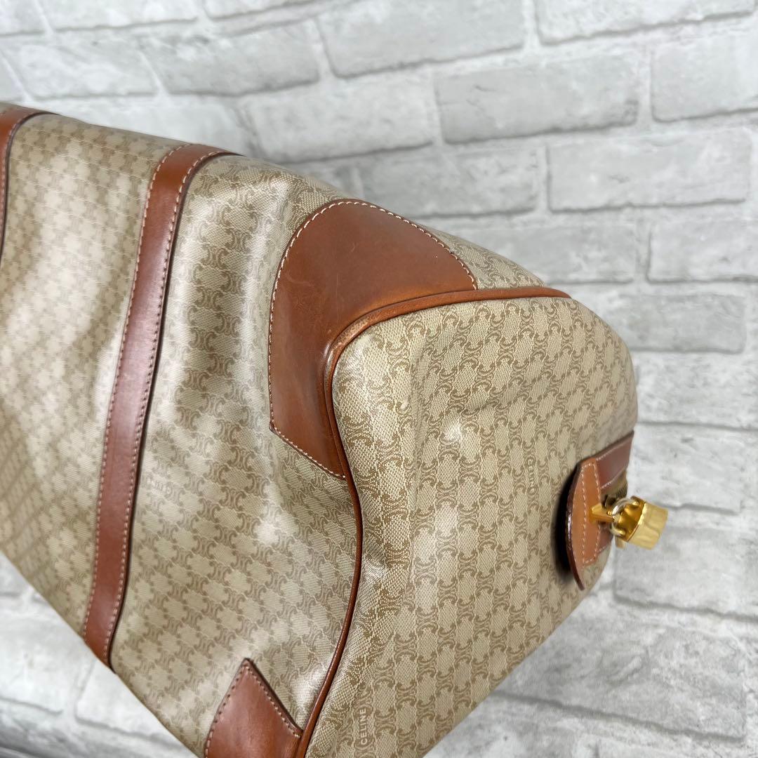 CELINE セリーヌ マカダム トリオンフ ボストン ヴィンテージ オールド