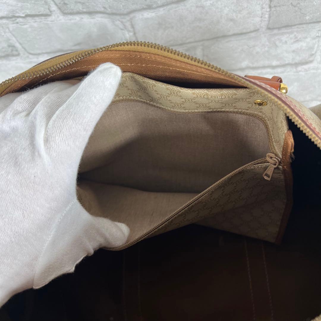 CELINE セリーヌ マカダム トリオンフ ボストン ヴィンテージ オールド