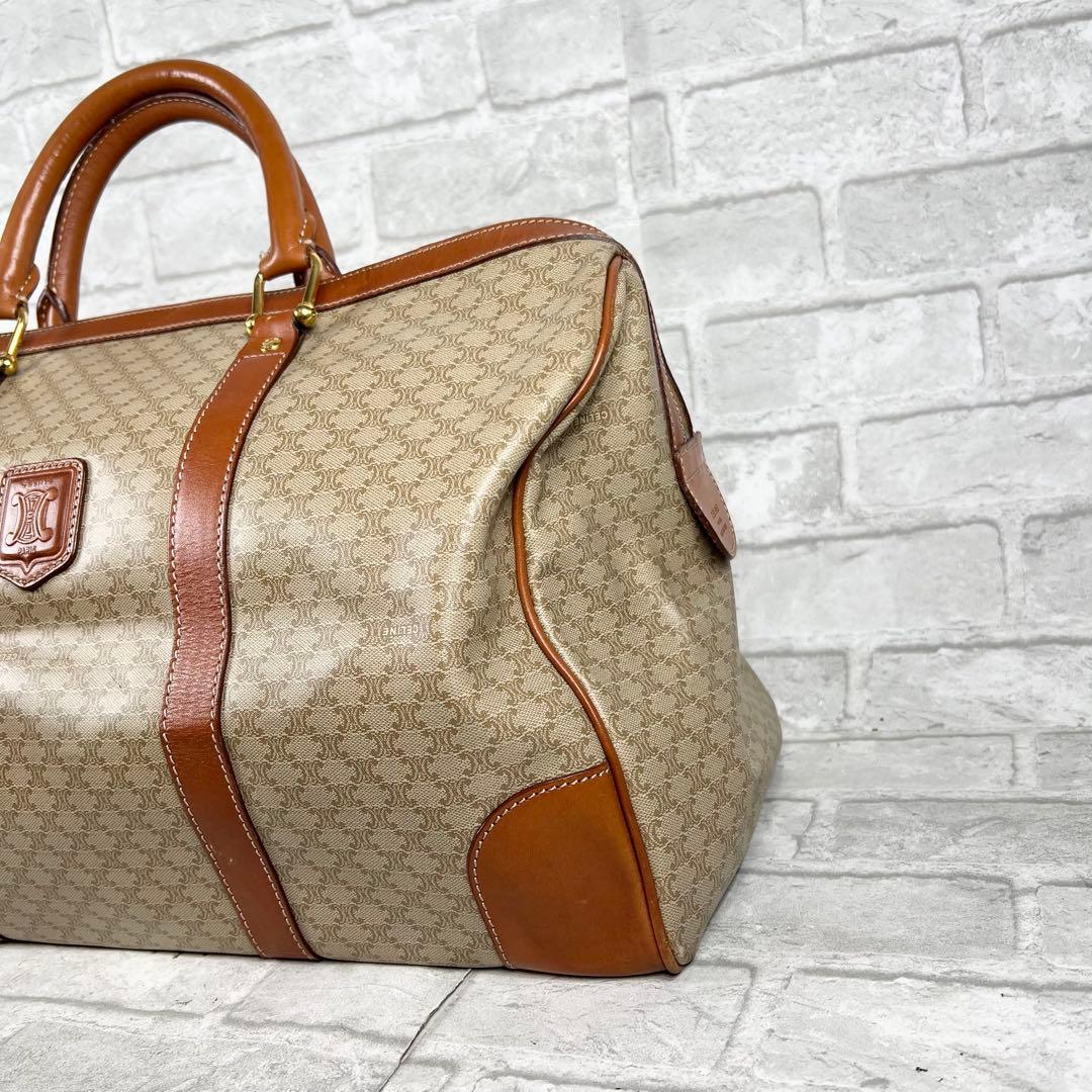 CELINE セリーヌ マカダム トリオンフ ボストン ヴィンテージ オールド