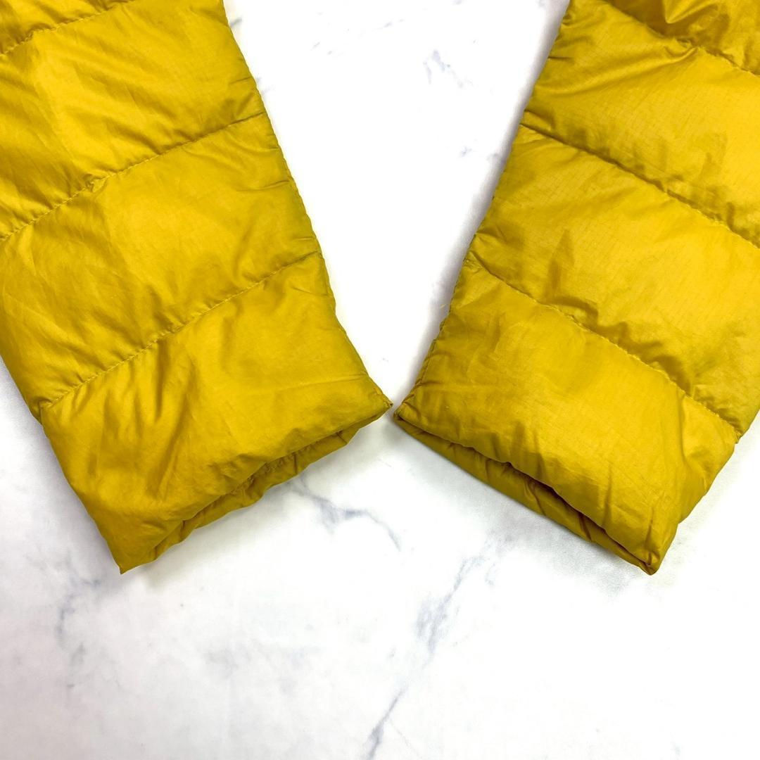 希少色★パタゴニア メンズ ハイロフトダウンフーディ イエロー XS　D875