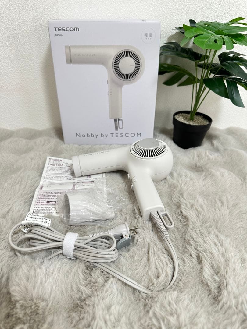 【新品★未使用】TESCOM Nobby NIB400A ヘアドライヤー
