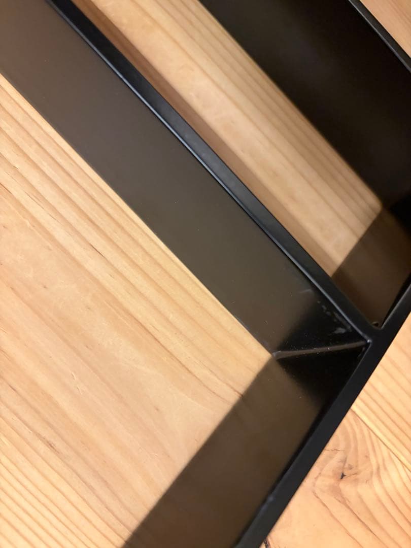 KANADEMONO テレビボード アイアンレッグ2脚セット