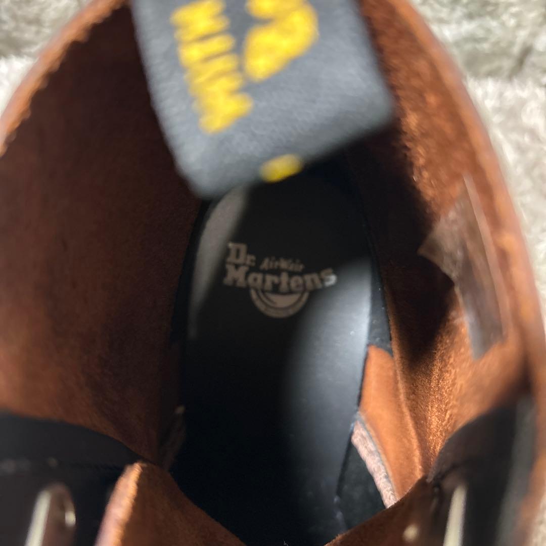 美品❣️ドクターマーチン JESY 6 TIE BOOT 厚底 茶 箱付属✨