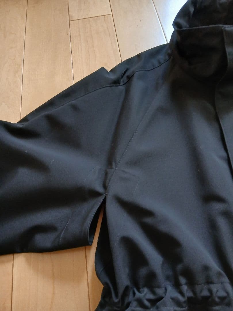 AURALEE 25S WOOL Maxcanvas 黒ハイネックブルゾン