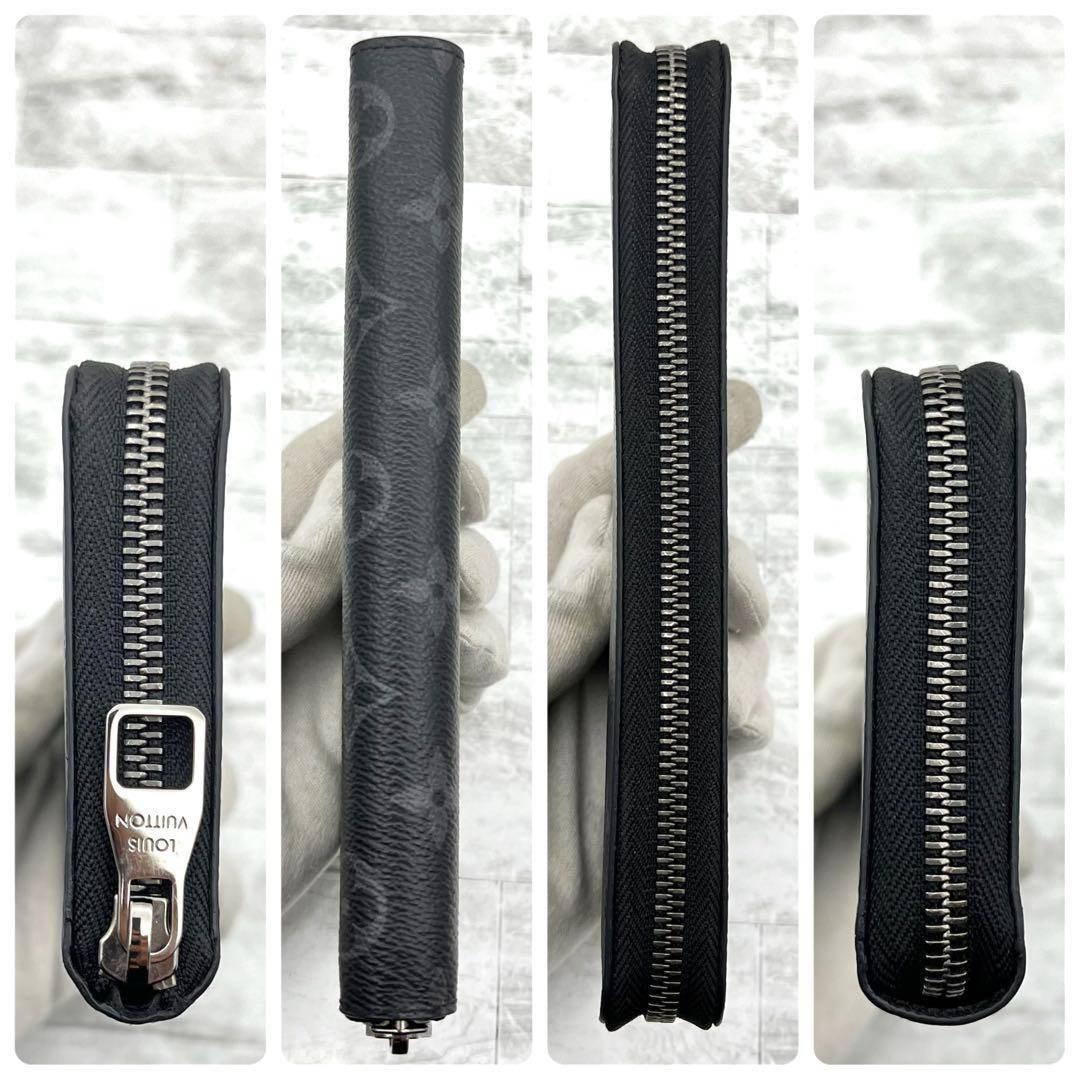 超極美品★　ルイヴィトン　ジッピーウォレット　ヴェルティカル　エクリプス　メンズ