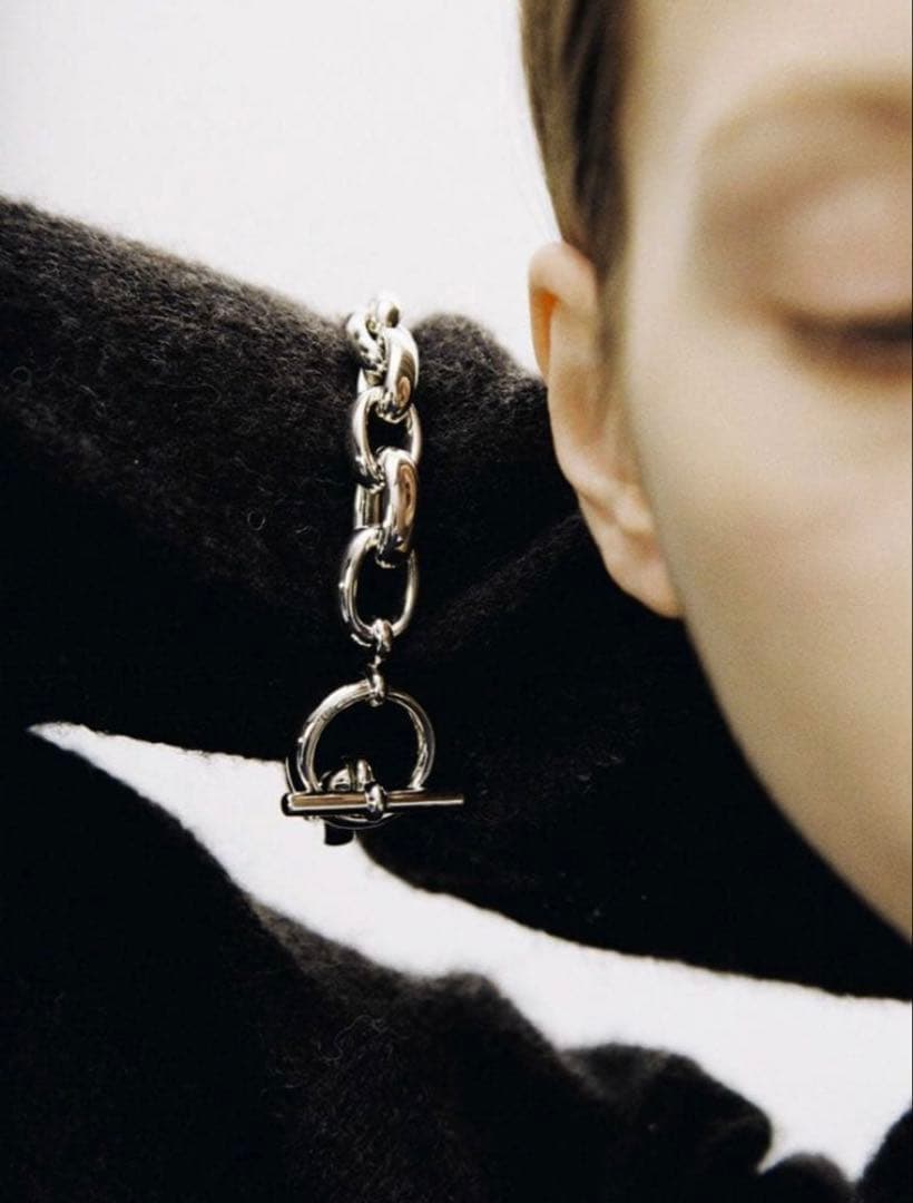 美品/Llife RIPPLE BRACELET LIDNM SILVER925