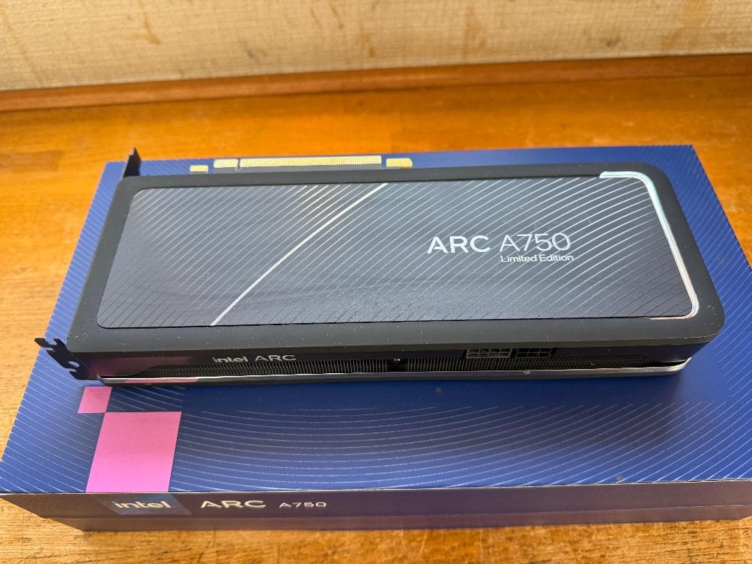 グラフィックボード・グラボ・ビデオカード Intel Arc A750 LimitedEdition 8GB USED