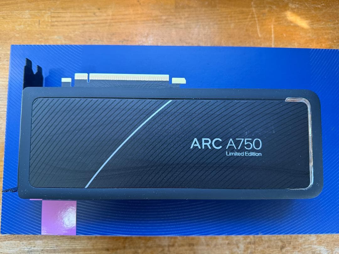 グラフィックボード・グラボ・ビデオカード Intel Arc A750 LimitedEdition 8GB USED
