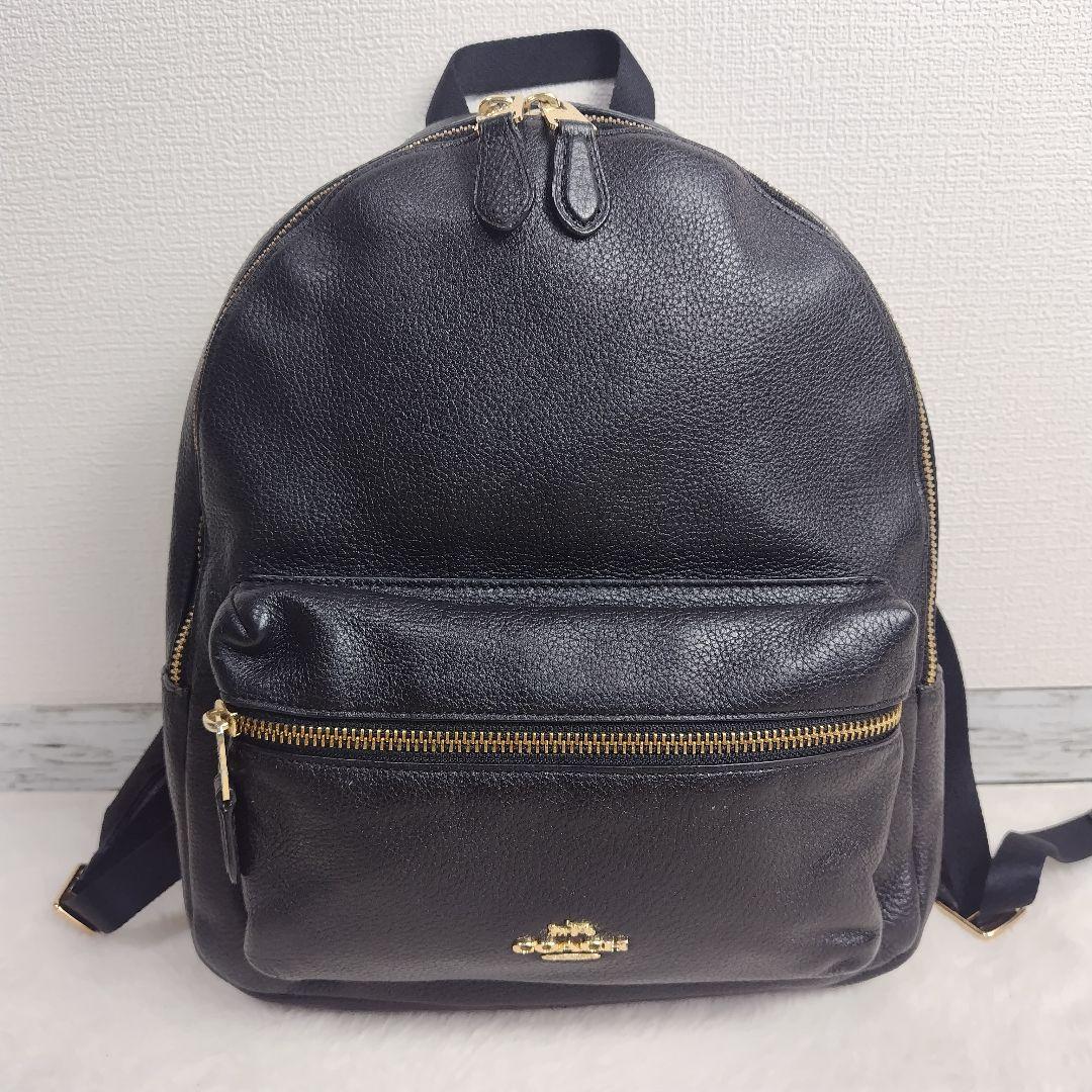 ✨美品✨COACH コーチ　リュック　バックパック F30550 ブラック